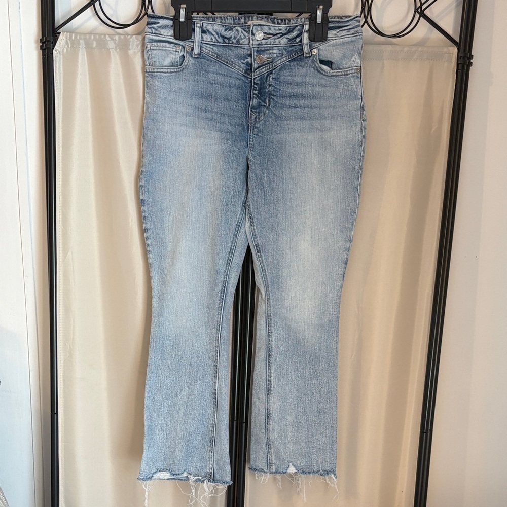 Maurices Light Blue Ankle Jeans